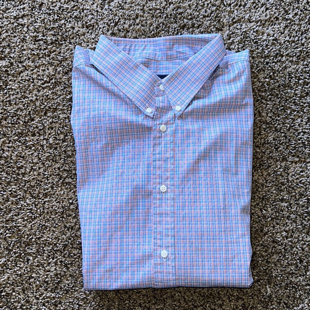 MTAILOR | Button Up Dress Shirt Tailored Fit 17” x 34”